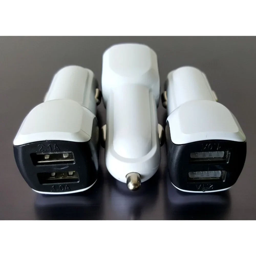 3pack Double USB Car Phone Charger Wholesale